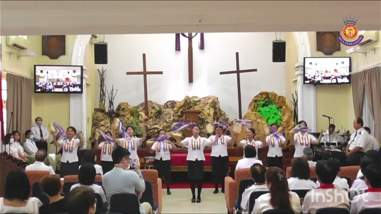 Emblem of the Army - Tambourine The Salvation Army Jakarta Corps 2