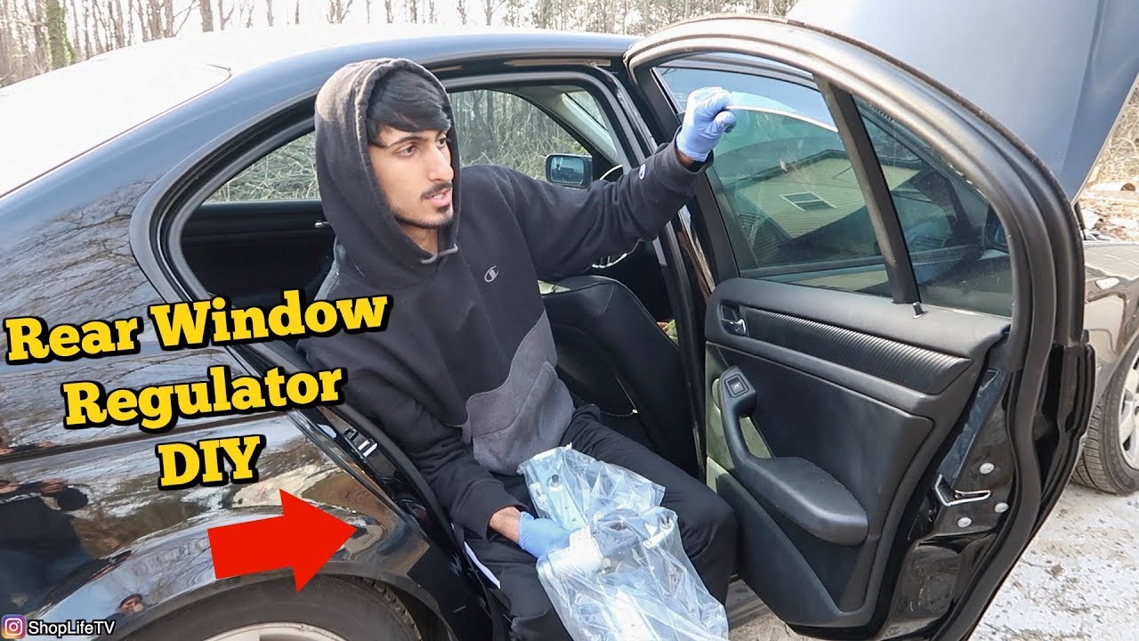 How To Replace BMW E46 Rear Window Regulator