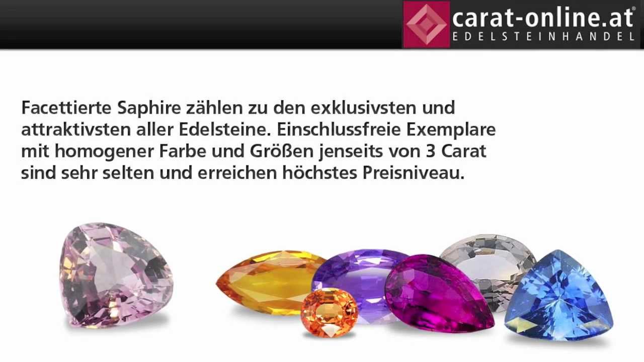 Wissenswertes rund um den Saphir - carat-online.at