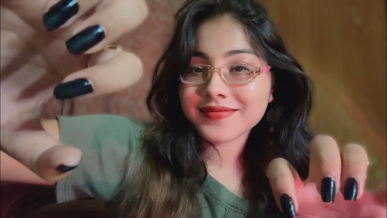 INDIAN ASMR | Invisible Scratching on your ✨itchy✨ face! (Hindi Fast Personal Attention)