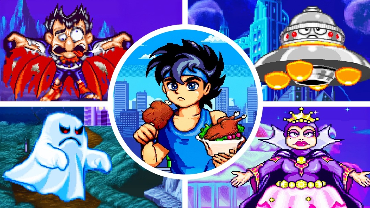 Diet Go Go Arcade - All Bosses & Ending