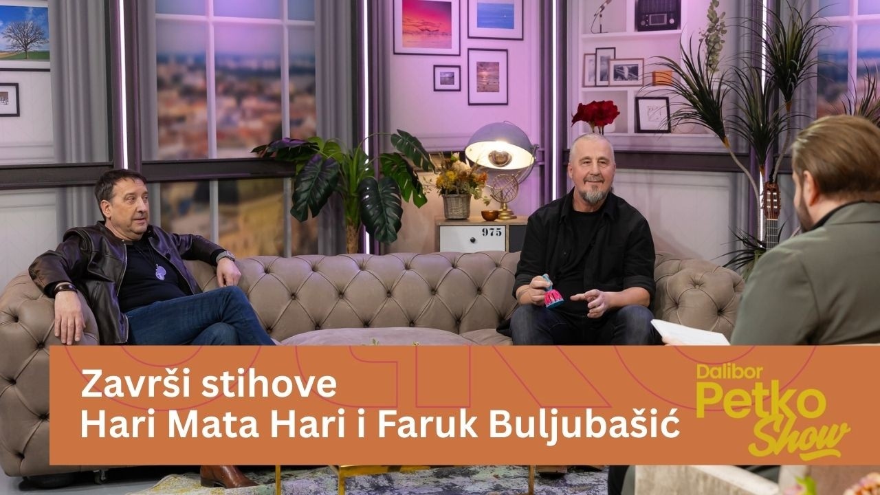 Završi stihove | Hari Mata Hari | Dalibor Petko Show | CMC TV