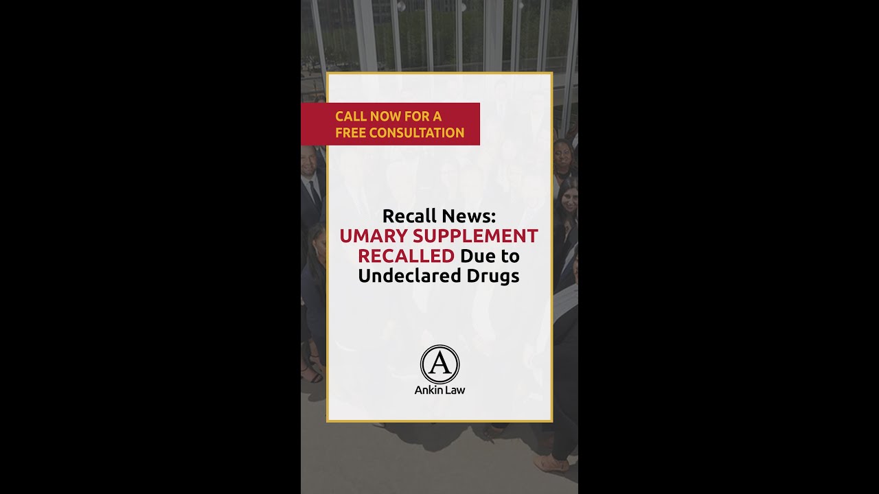 Recall News: UMARY SUPPLEMENT RECALLED Due To Undeclared Drugs