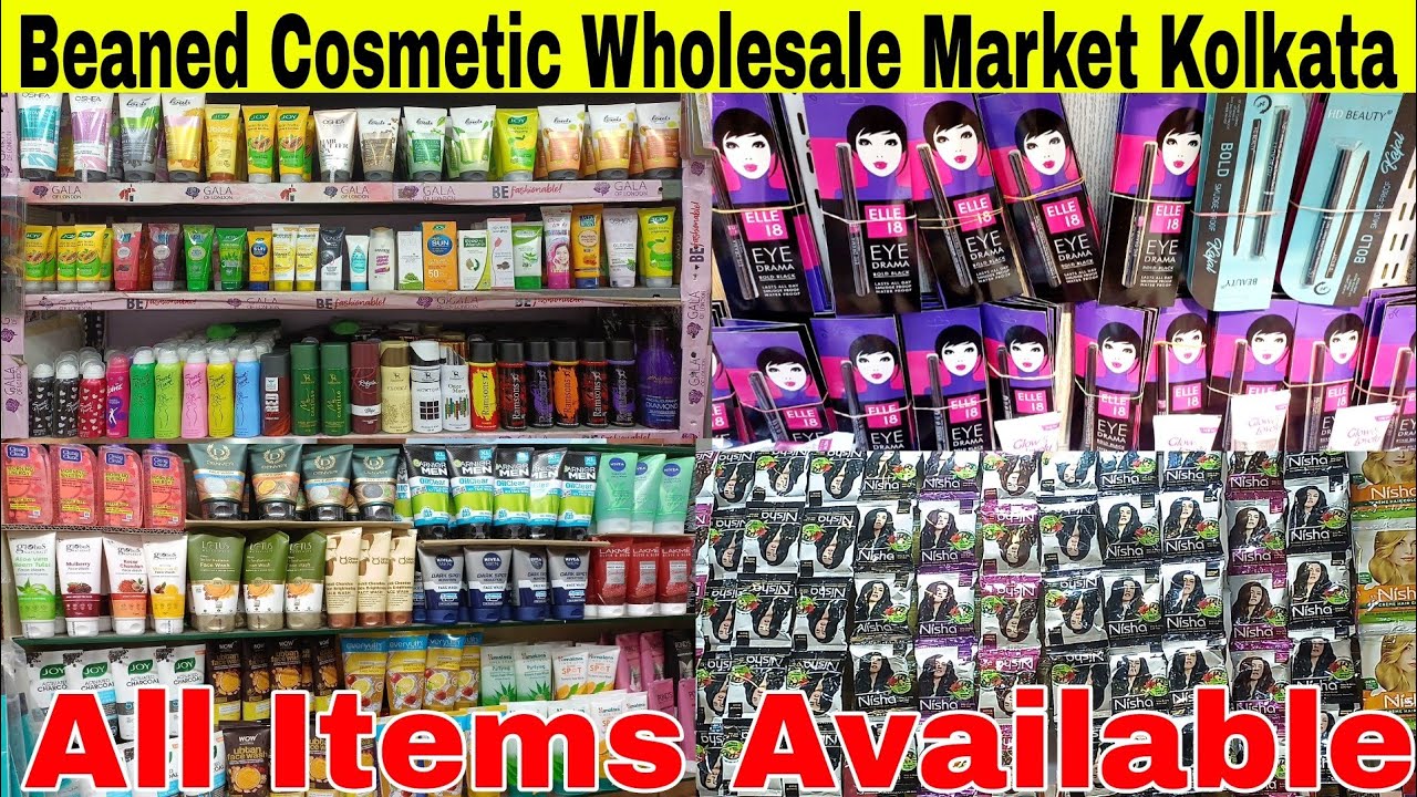Kolkata Branded Cosmetic Wholesale Market | Cosmetic Wholesale Shop In Kolkata Barabazar | Cosmetics