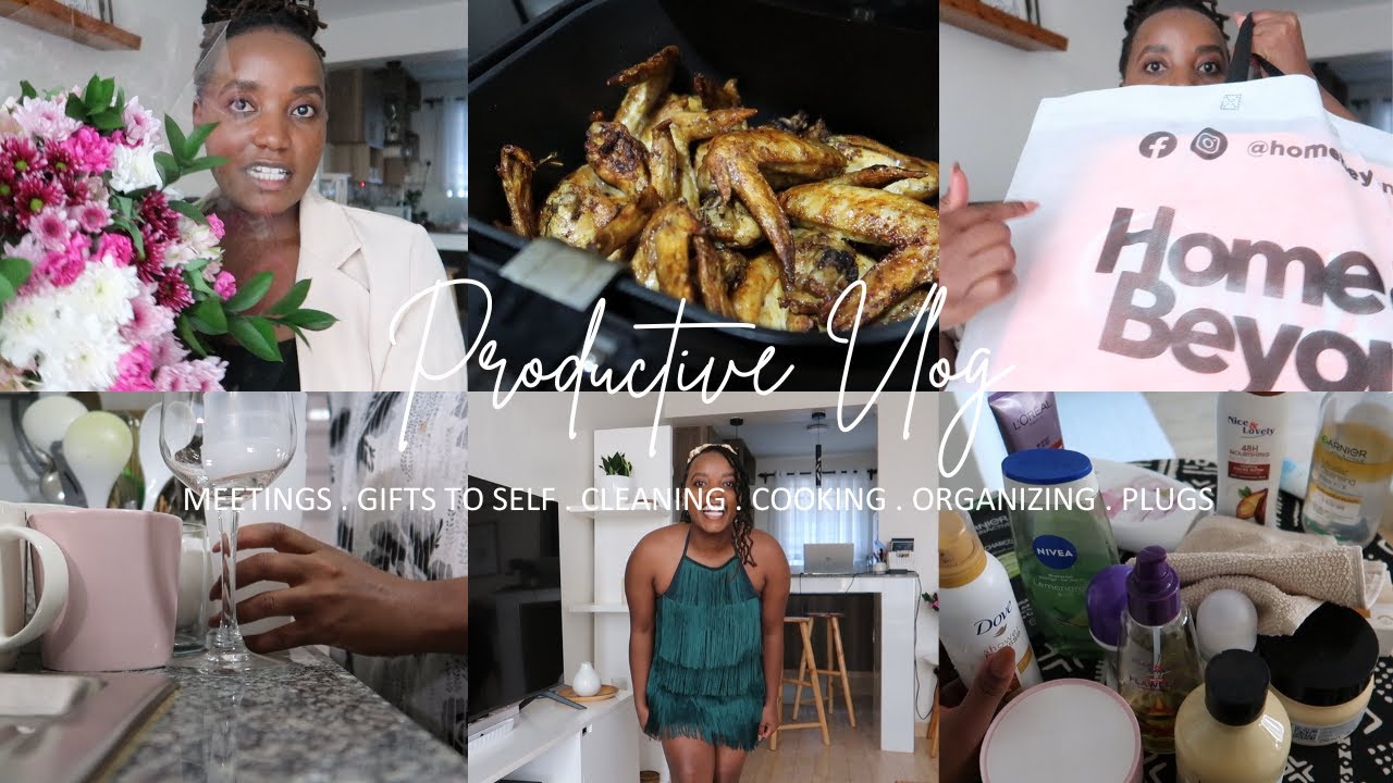 PRODUCTIVE VLOG | WORK | CLEANING | ORGANIZING | COOKING | PLUGS & more | Wangui Gathogo