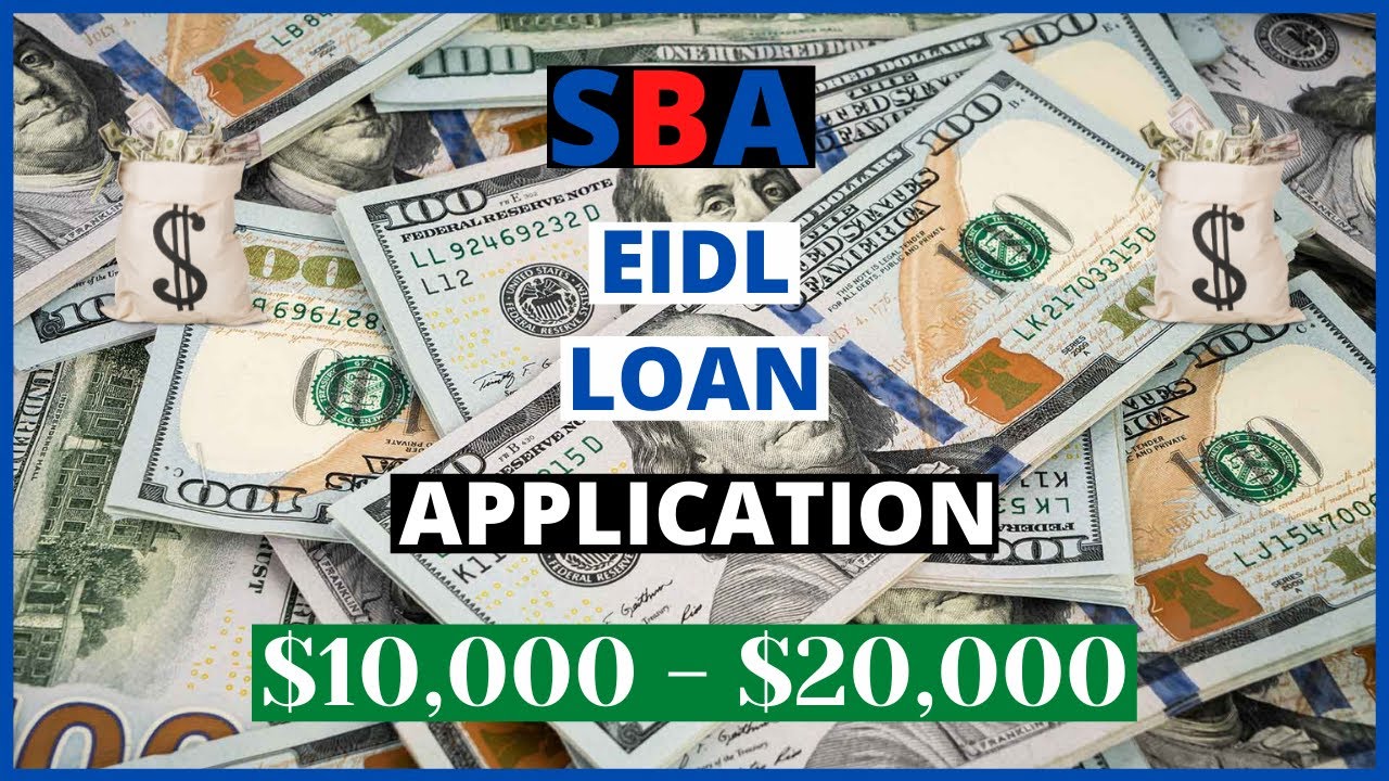 SBA ($10,000 - $20,000) EIDL Loan How To Fill Out Application