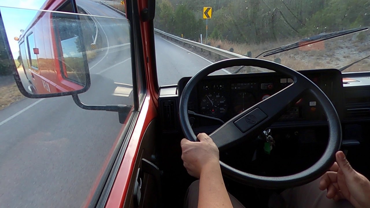 1988 VW LT40 4x4 Fire Truck Drive Along