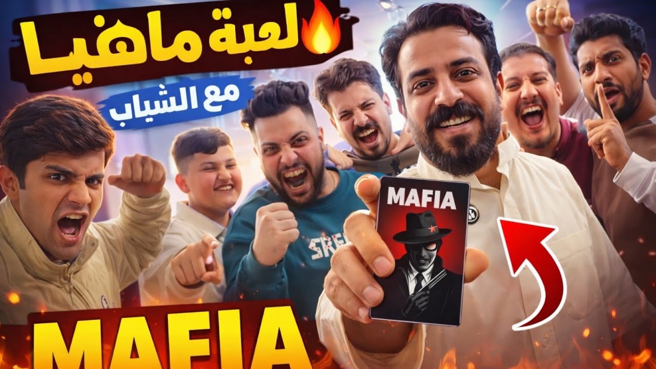لعبة مافيا مع الشباب 😂 ضحك بدون توقف