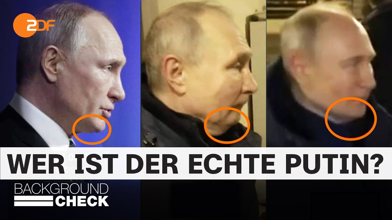 Hat Putin einen Doppelgänger? | Backgroundcheck