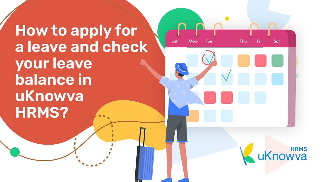 How to apply for a leave and check your leave balance in uKnowva HRMS?