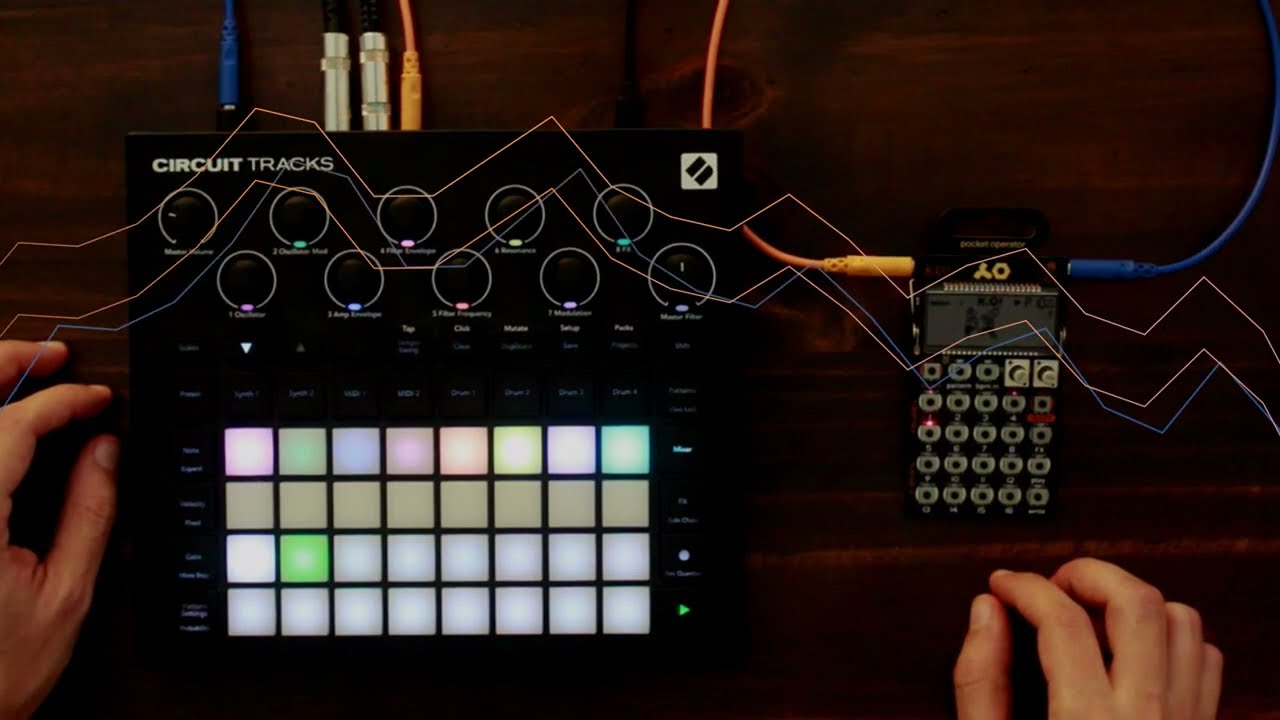 Krono - Circuit Tracks & PO-33 K.O! (House Beat)