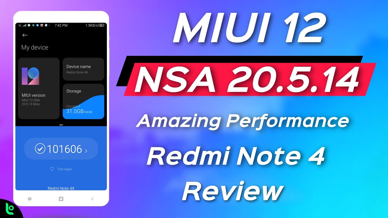 Best ROM for You ?? MiUi 12 NSA 20.5.14 on Redmi Note 4 Review | Amazing Performance and Features 🔥