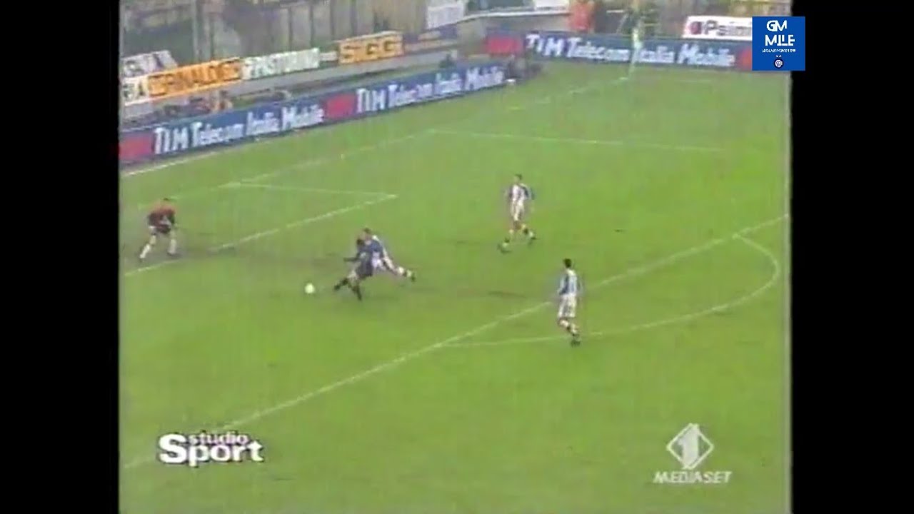 1997-98 (16' And Coppa UEFA - 21-10-1997) INTER-Lione 1-2 [Giuly,Ganz,Caveglia(R)] Servizio Italia1