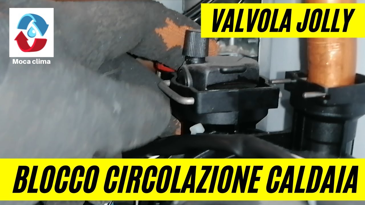 Caldaia in blocco circolazione o alta temperatura e valvola jolly bloccata