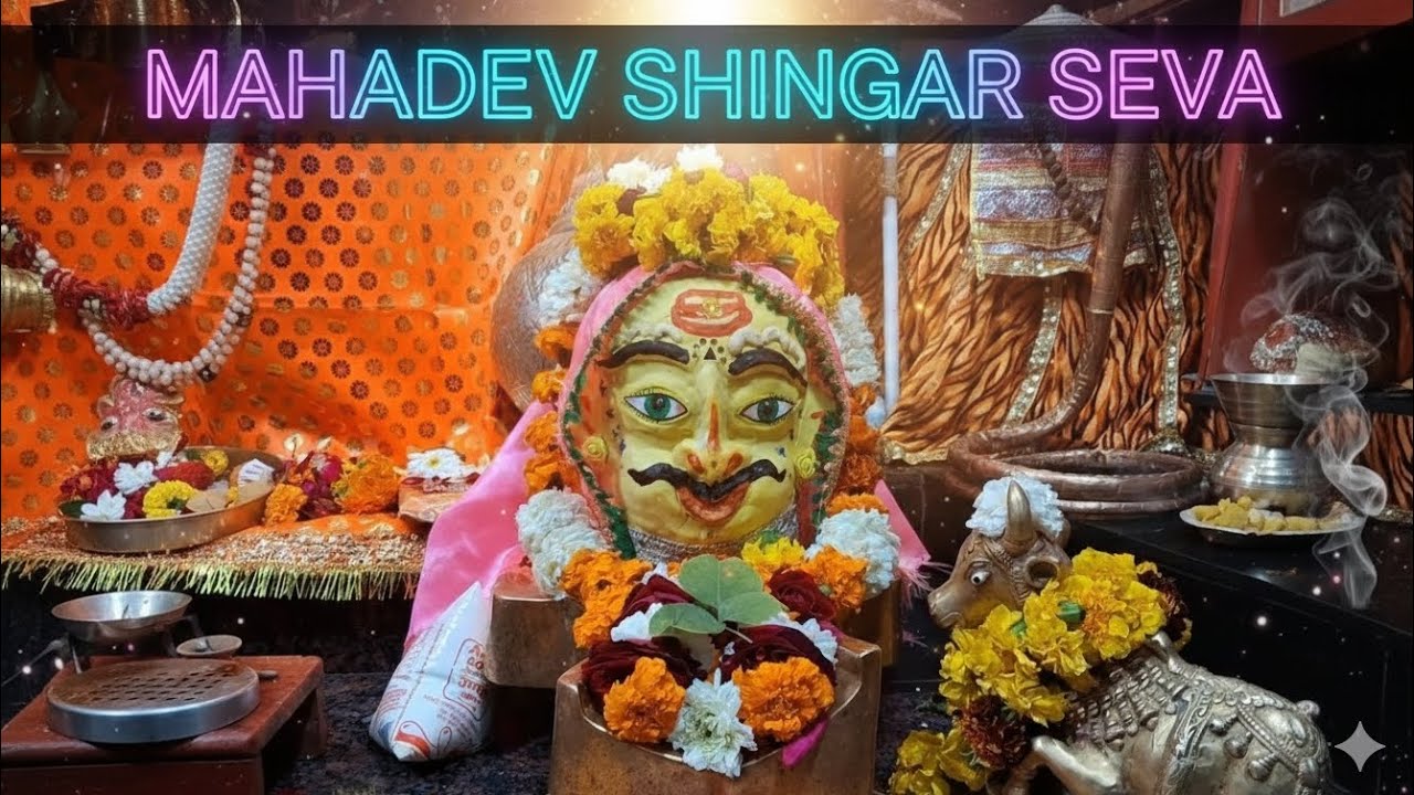 Mahadev ka shringar seva mili....