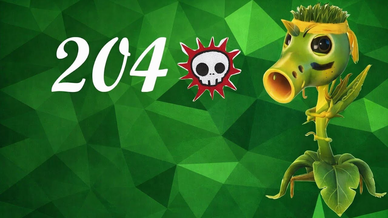 Commando Pea 204 Kills PvZ GW2