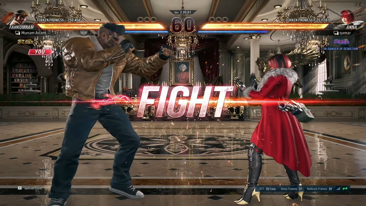 FAHKUMRAM VS ANNA TEKKEN 8 ONLINE