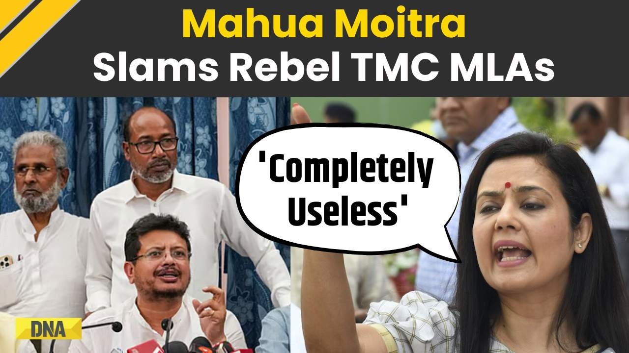 West Bengal News: Mahua Moitra Rips Into Rebel MLAs; 'Don't Call Yourself TMC' | Mamata Banerjee