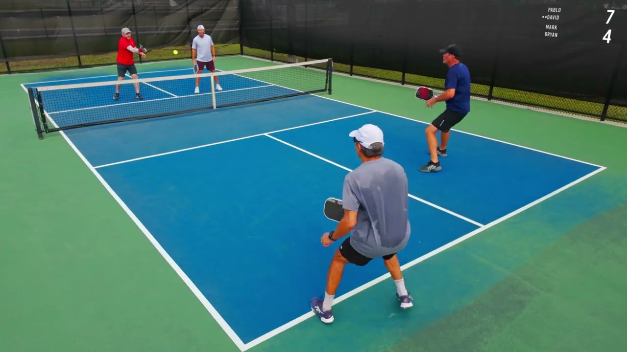 Как выглядит пиклбол для старшеклассников (уровень 5.0) в Орландо, Флорида.