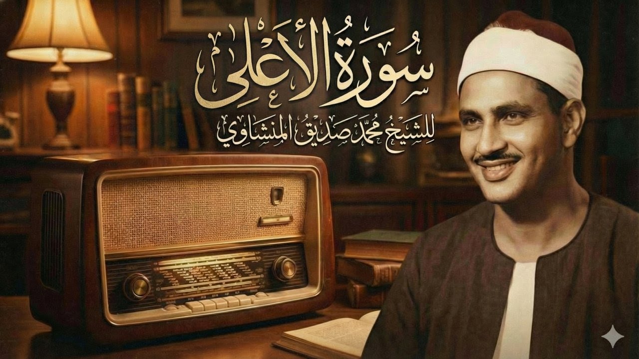 سورة الأعلى | تلاوة خاشعة بصوت الشيخ محمد صديق المنشاوي