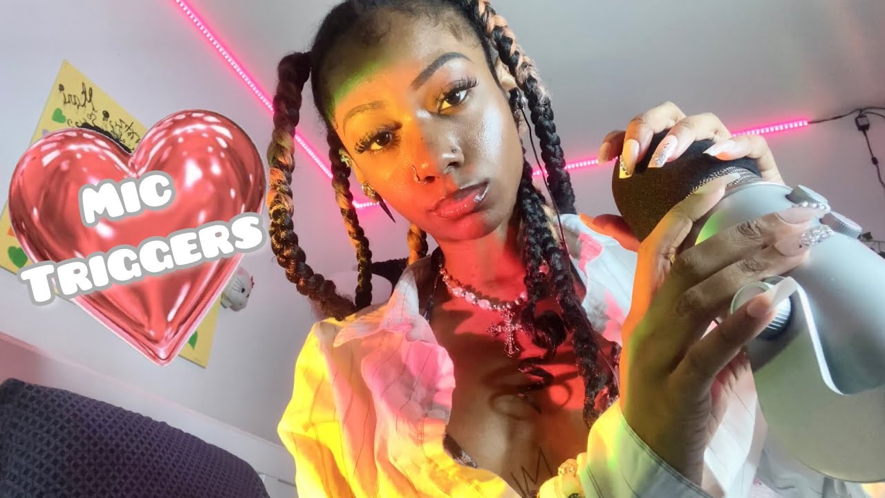 ASMR Mic Triggers 🎙️💖