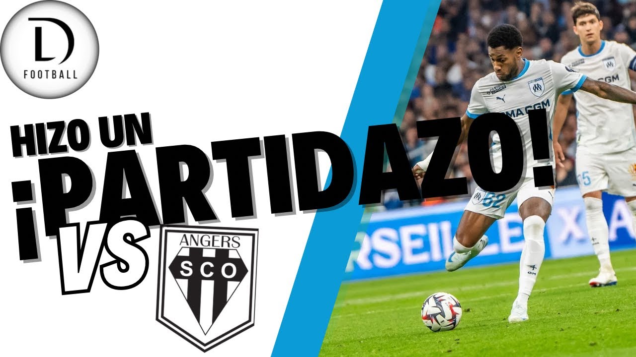 AMIR MURILLO CON GOL ANULADO INCLUIDO EN EMPATE DEL MARSELLA | VS ANGERS SCO ● Ligue 1🇫🇷