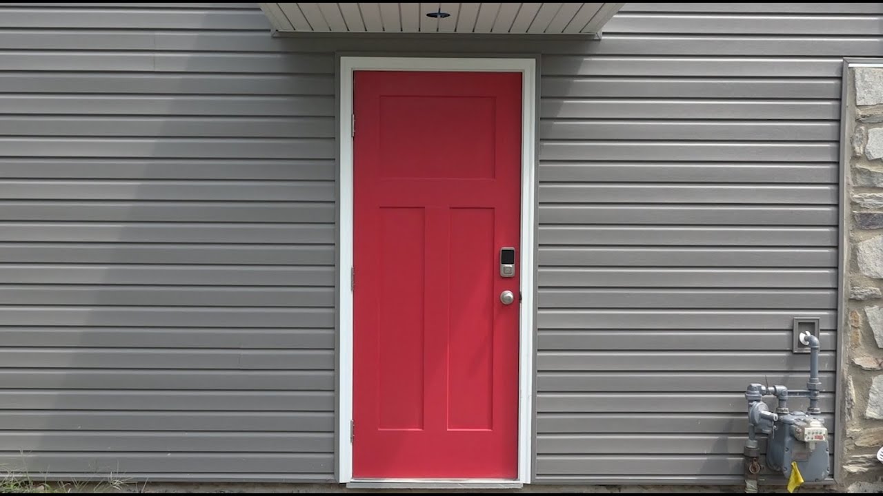 Touching up a Prefinished Reeb Finish Door