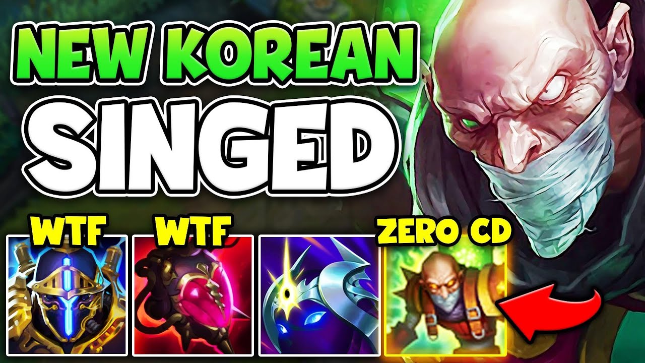 NEW KOREAN SINGED JUNGLE STRATEGY IS 100% WAY TOO FUN!!