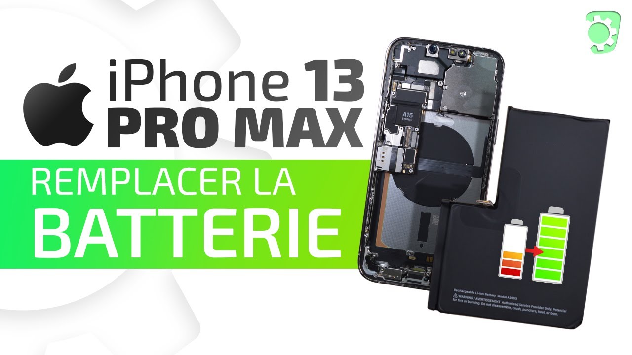 Comment changer la batterie de l'iPhone 13 Pro Max : Tuto Brico-phone
