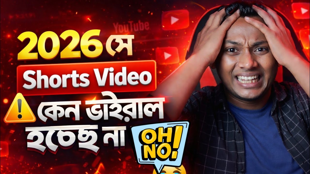 ২০২৬ শে Shorts Video ভাইরাল হচ্ছে না কেন?” Shorts Algorithm Change! ⚠️