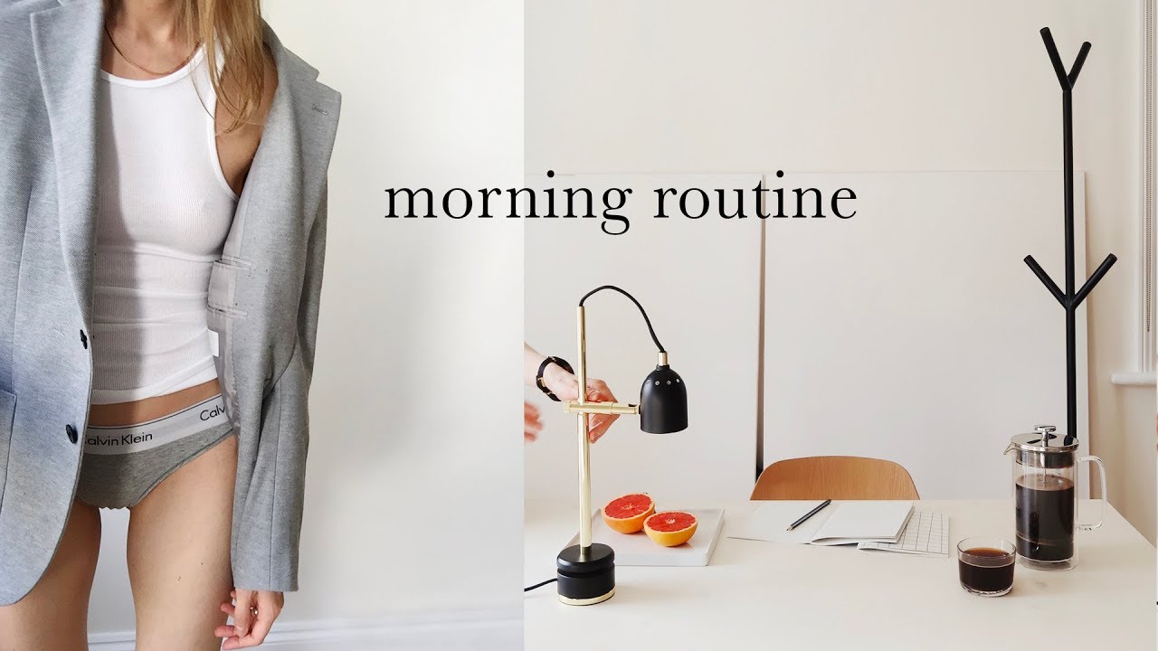 My London Morning Routine (healthy breakfast / productive / vegan skincare / staying fit)