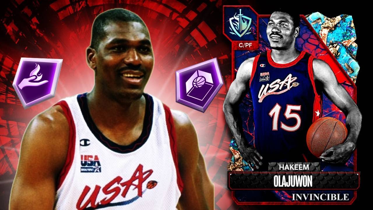 INVINCIBLE HAKEEM OLAJUWON IS ABSOLUTELY TOP TIER IN NBA 2K24 MyTEAM!!