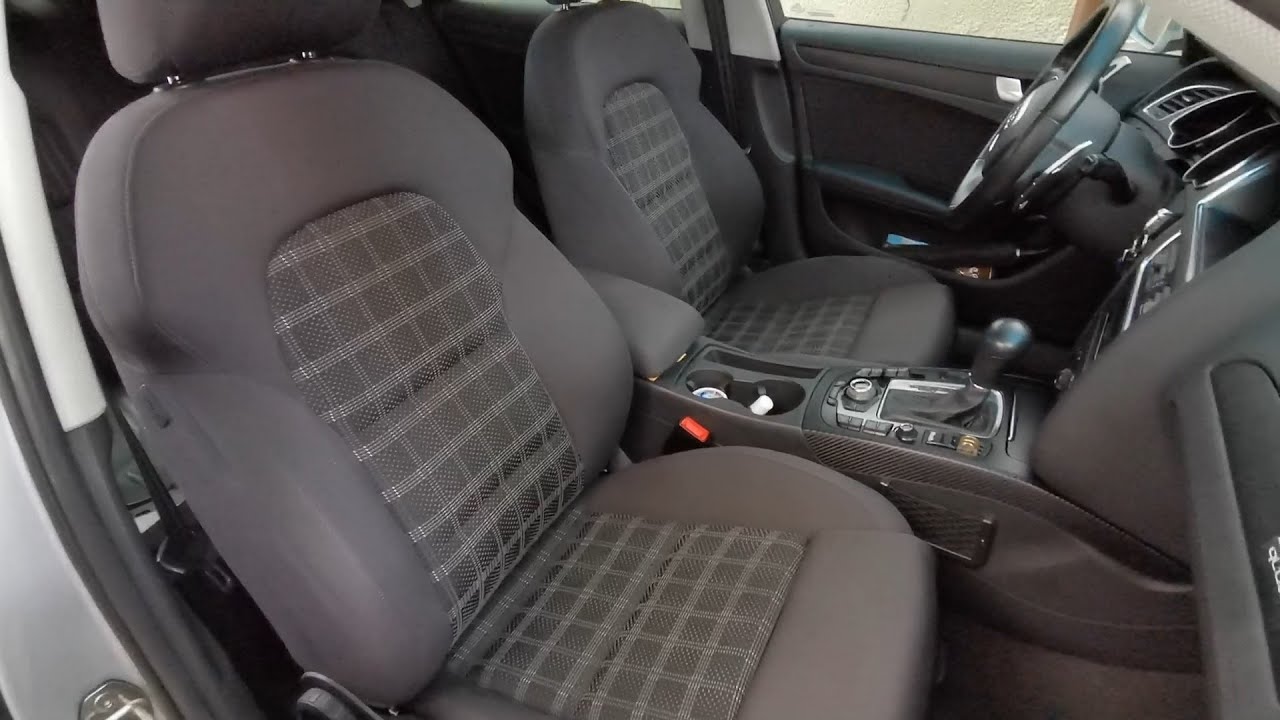 Audi A4 B8 — Как снять или заменить передние сиденья