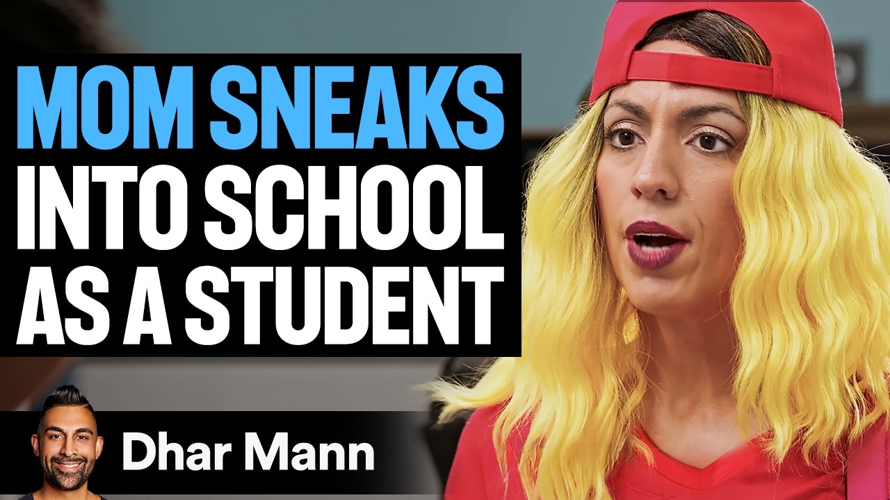 GIRL'S Mom Goes Undercover In HIGH SCHOOL | Dhar Mann Studios
