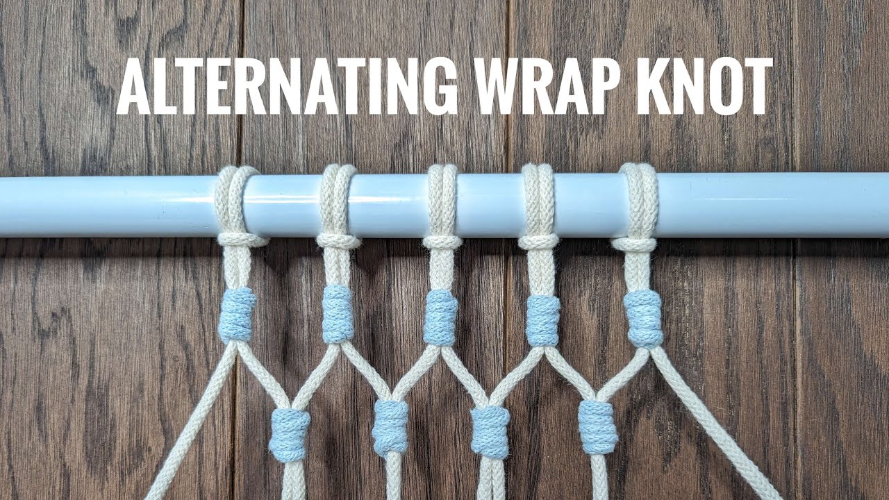 MACRAME PATTERN - WRAP KNOT