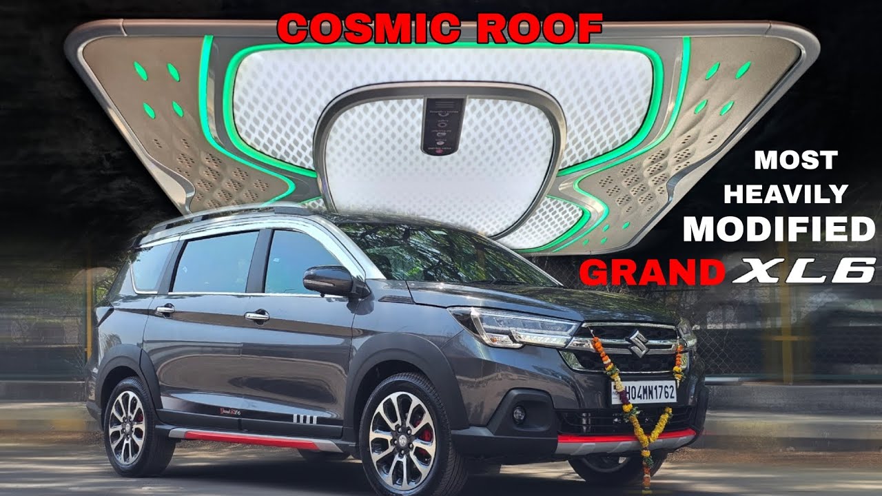 INDIA'S FIRST XL6 WITH COSMIC ROOF,BUSINESS CLASS PARCEL TRAY &RHINE PRO SUNFILM INSTALL MUST WATCH