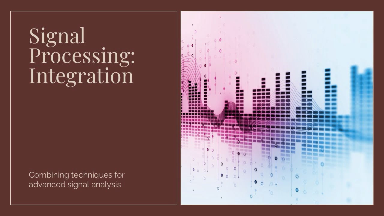 Vibration Analysis - Signal Processing Integration Combining techniques for advanced signal analysis