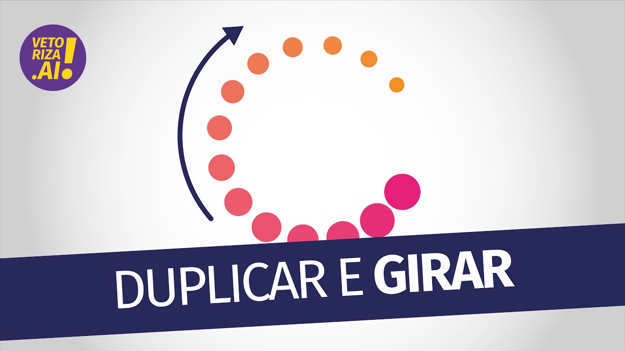 Como GIRAR OBJETOS no Illustrator