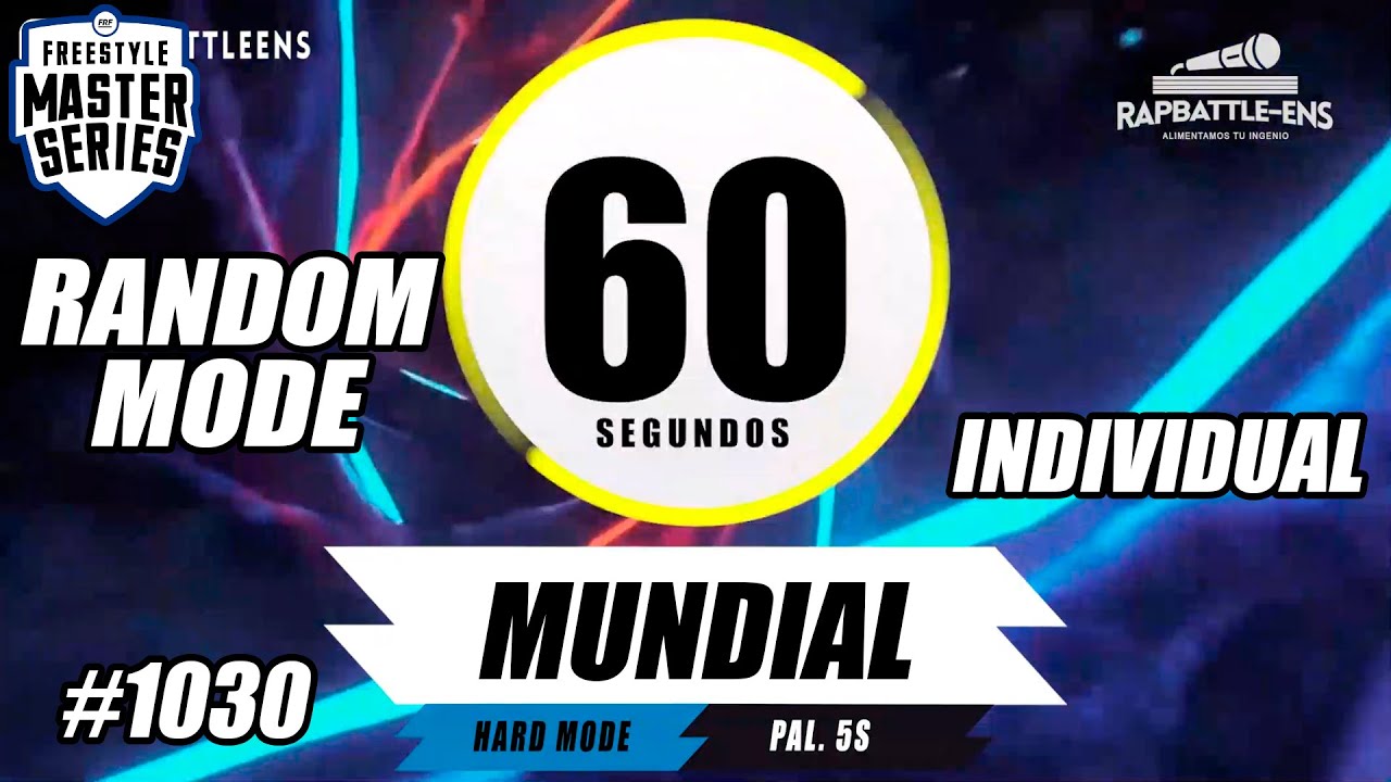 🎤 FORMATO FMS INDIVIDUAL 🔥 Base de Rap Para Improvisar | EJERCICIO FREESTYLE | RAPBATTLE-ENS #1030