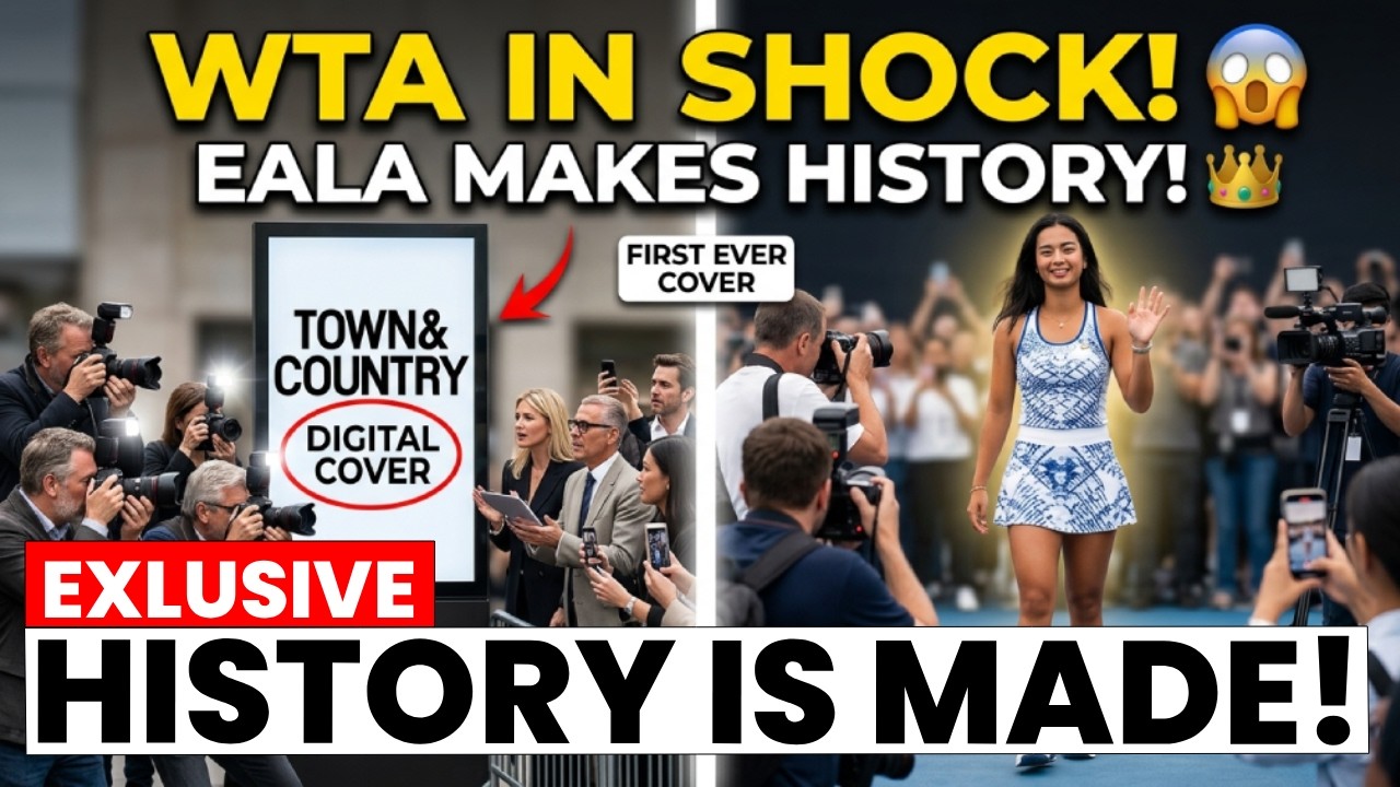 🚨ALEX EALA JUST DID THE IMPOSSIBLE! WTA Reacts To Historic Cover Announcement! 🤯