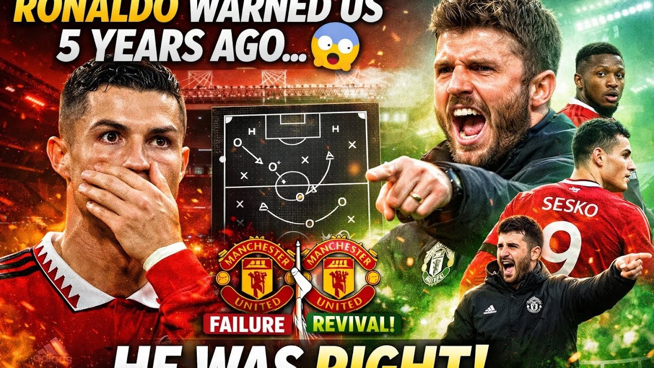 Ronaldo Warned Us 5 Years Ago… 😳 | Carrick’s Return PROVES He Was Right! | Man United Revival Story