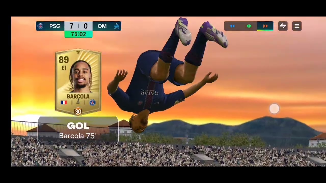 Partido de fútbol de París SG VS OM