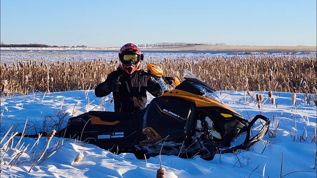First ride of 2025 *SKI DOO 850 wheelies*