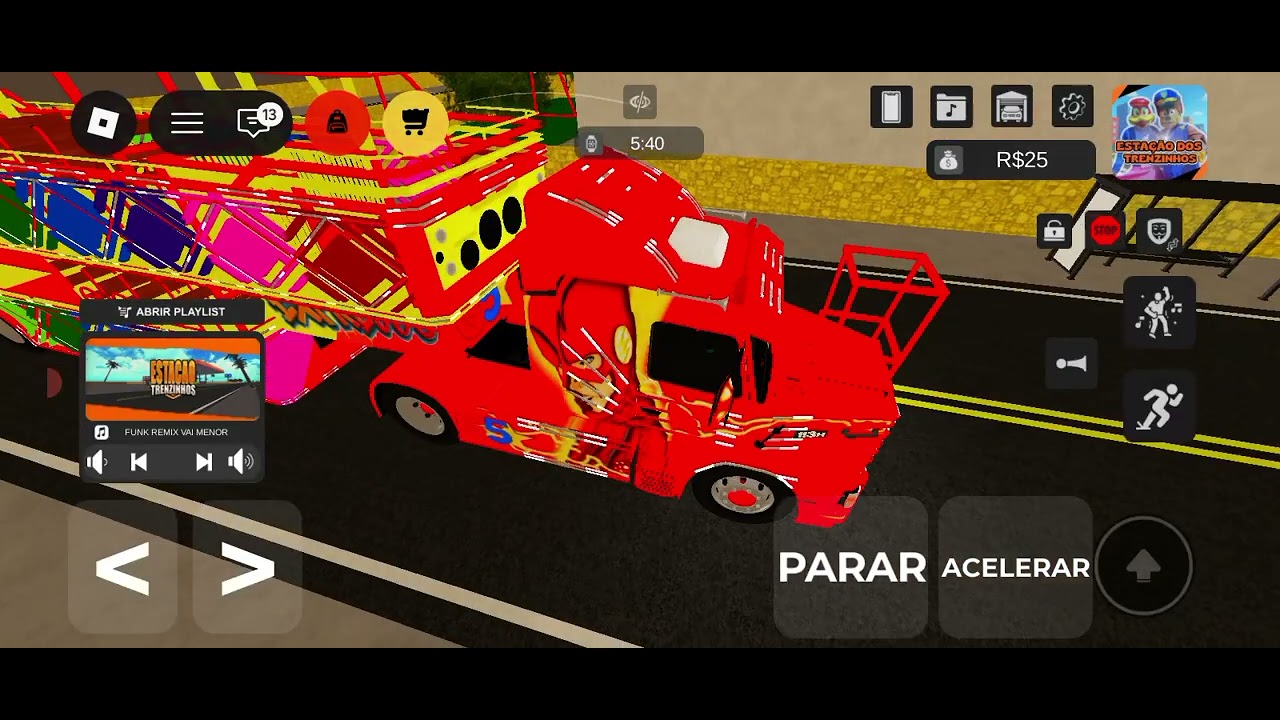 CARRETA G5 NO ESTACÃO DOS TRENZINHOS 