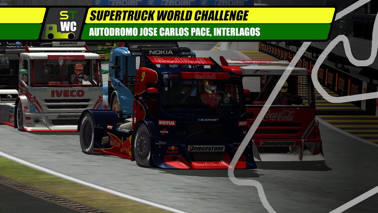 2004 SuperTruck World Challenge Round 1 (Interlagos) | AI F1 Challenge 99-02 Career Mode