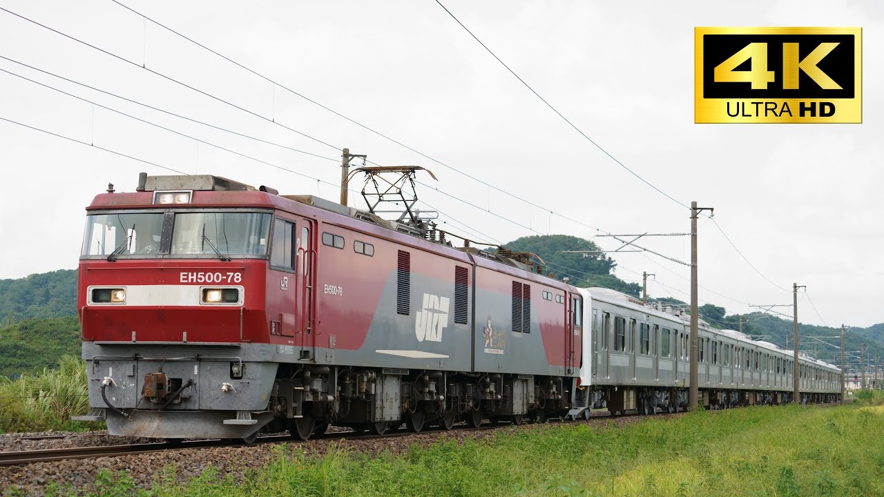 東北から九州へ 元E501系JR九州譲渡甲種輸送 2025年 9月9日