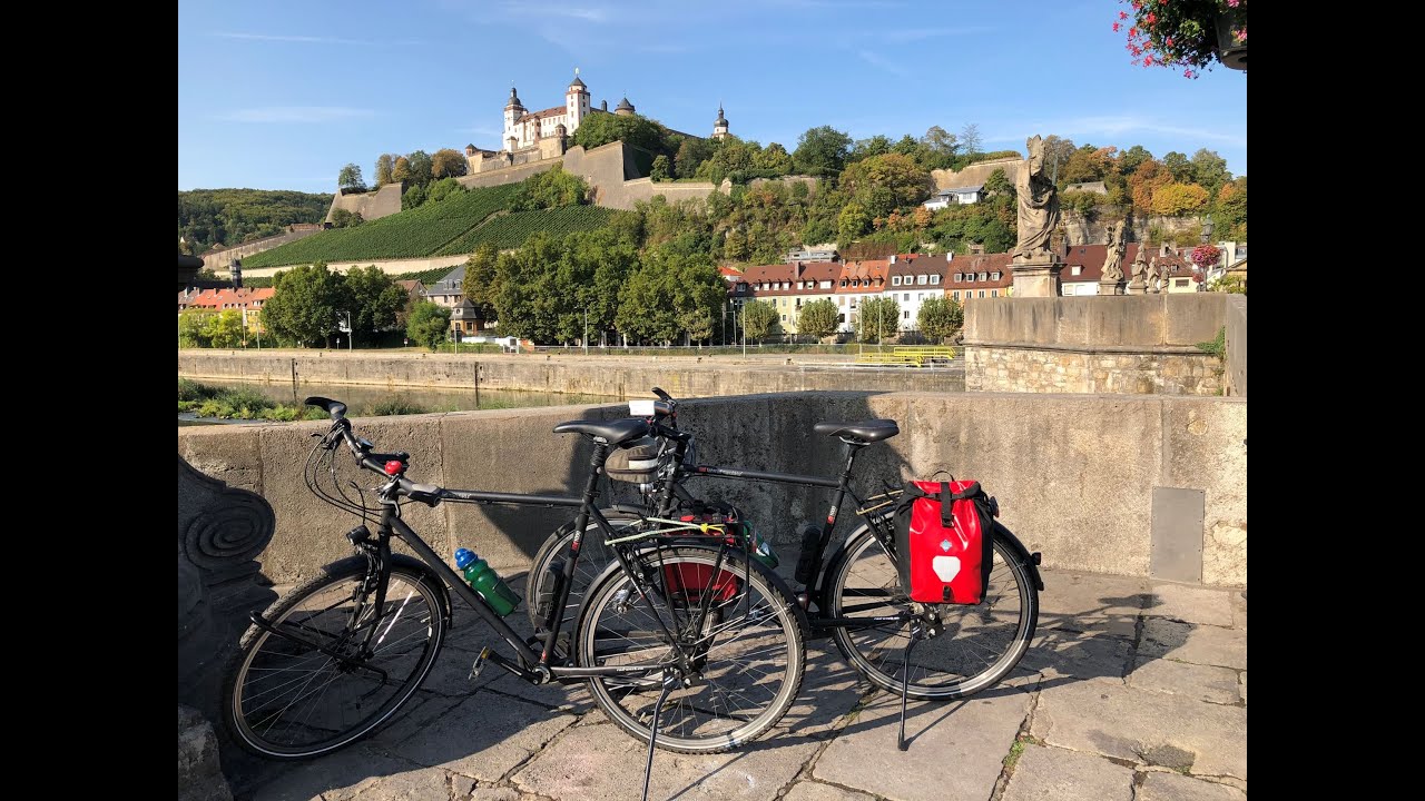 Main Radweg Impressionen von Würzburg bis Frankfurt