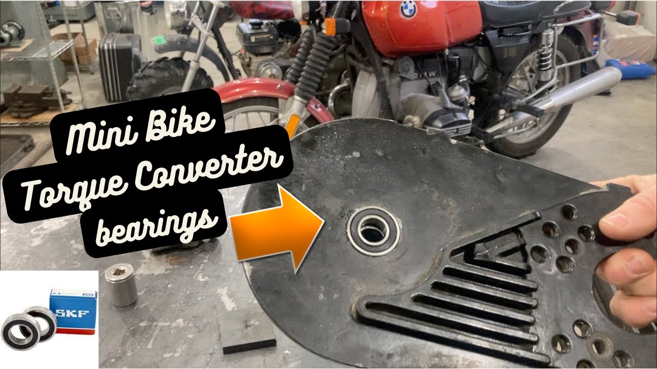 Mini Bike Torque Converter Bearing Swap
