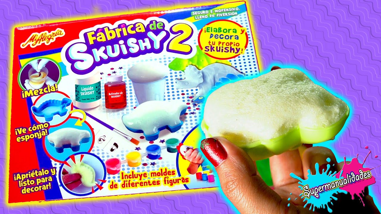 Fabrica de Skuishy Mi Alegría - Supermanualidades