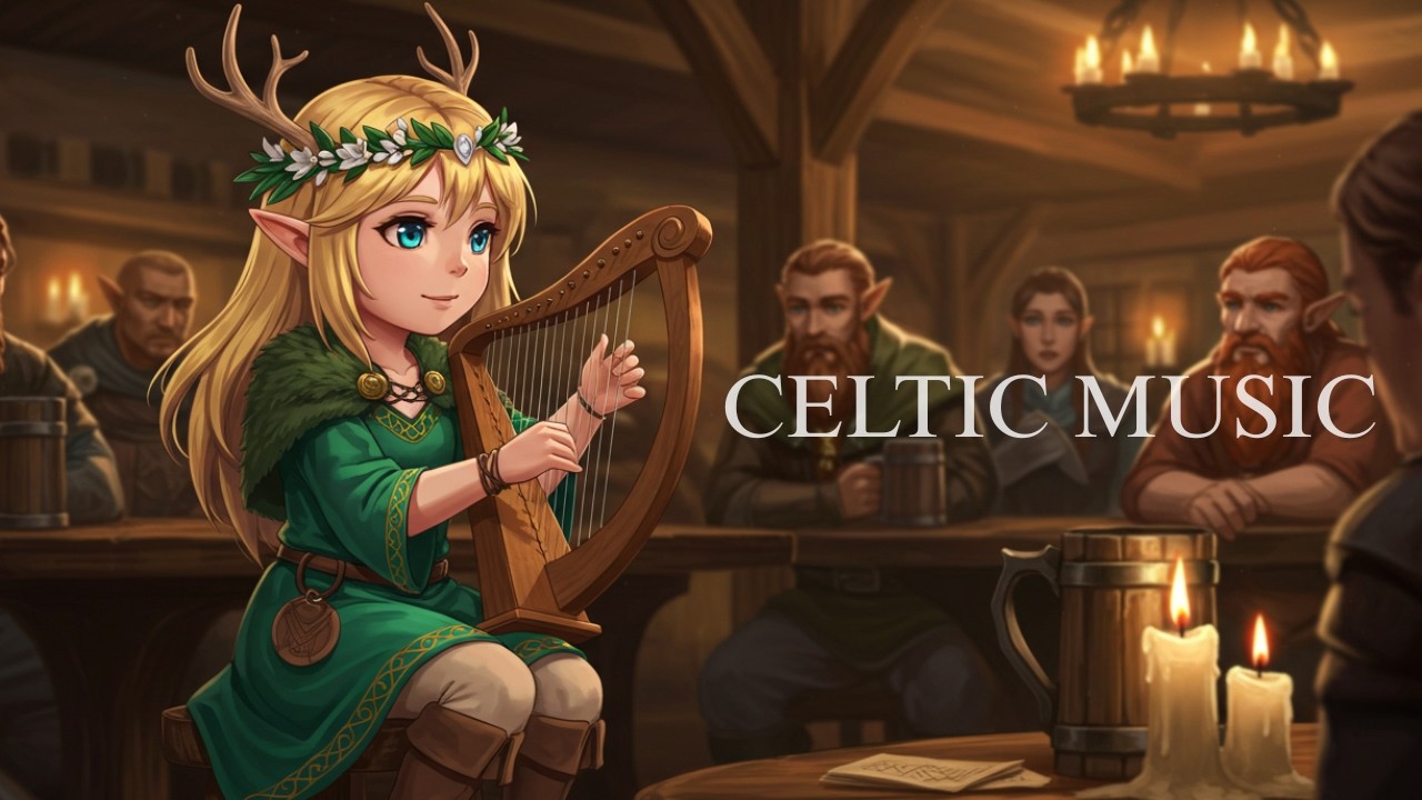 Medieval Fantasy Music | Calm Music for Focus and Peace | Gentle Elven BGM